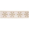 Melrose Glittered Snowflake Wired Ribbon 4" x 5 Yds.
