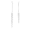 Melrose Dripping Glass Icicle Drop Ornament (Set of 12)