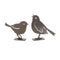 Melrose Metal Cut Out Bird Figurine (Set of 4)