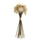 Melrose Ivory White Peony and Hydrangea Flower Bouquet (Set of 6)