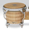 Latin Percussion LP201A-3 7-1/4" & 9" Bongos - Natural with Chrome Hardware