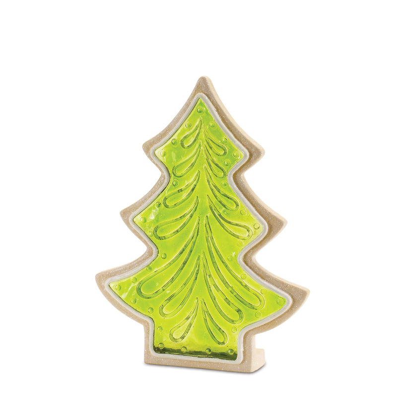 Melrose Frosted Cookie Pine Tree (Set of 2)