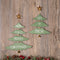 Melrose Christmas Pine Tree Wall Sign (Set of 2)