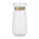 Melrose Texture Glass Vase with Jute Accent (Set of 2)