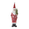 Melrose Frosted Long John Santa with Pine and List Accent (Set of 3)