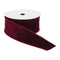 Melrose Mauve Red Wired Ribbon 2.5" x 10 Yds.