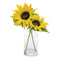 Melrose Sunflower Floral Vase (Set of 2)