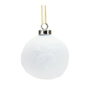 Melrose Porcelain Pine Cone Ball Ornament (Set of 6)