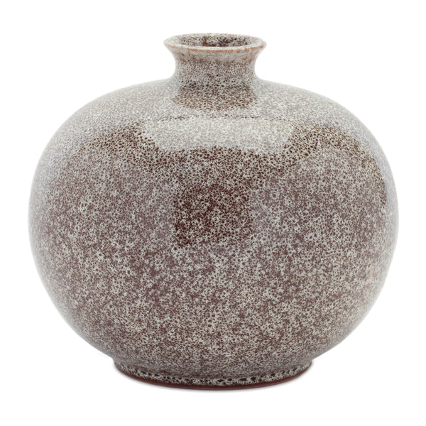 Melrose Speckled Ceramic Bottle Vase (Set of 2)