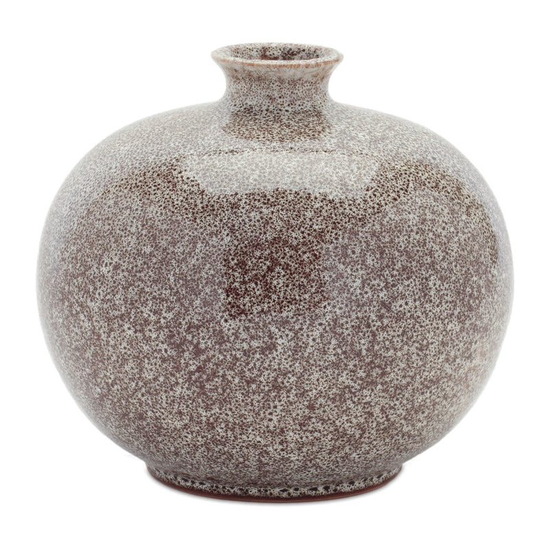 Melrose Speckled Ceramic Bottle Vase (Set of 2)
