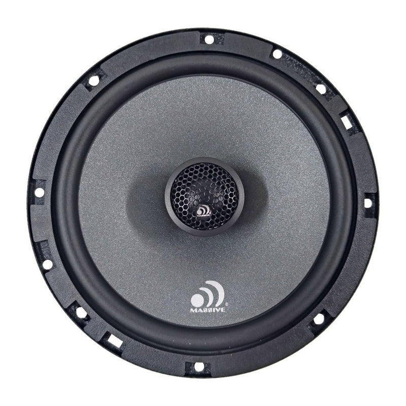 Massive Audio 6.5" 75 Watts RMS 4 Ohm Coaxial Speaker Pair – FC6X