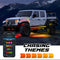 XKGlow 36" XKmax Atomix Body Panel RGB Color Chasing LED Light St - MX-BG-JP-STA