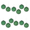 Melrose Glitter Frosted Glass Ball Ornament (Set of 12)