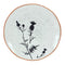 Melrose Rustic Thistle Etched Plate with Speckled Finish (Set of 4)