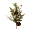 Melrose Pine and Sleigh Bell Spray (Set of 2)
