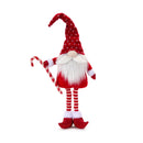 Melrose Plush Standing Holiday Elf Gnome Decor (Set of 2)