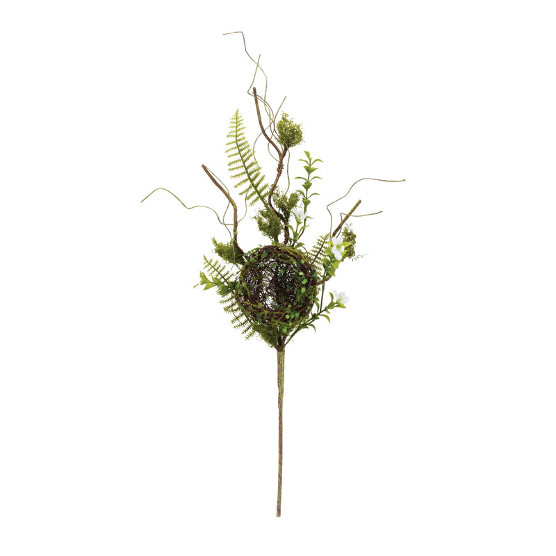 Melrose Bird Nest Twig Spray (Set of 2)