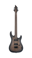 Cort KX500 Baritone Electric Guitar Natural Black Burst