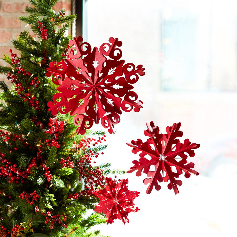 Melrose Paper Snowflake Ornament (Set of 6)