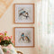 Melrose Framed Bird Couple Wall Print, Plastic