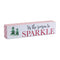 Melrose Holiday Peppermint Sentiment Sign (Set of 2)