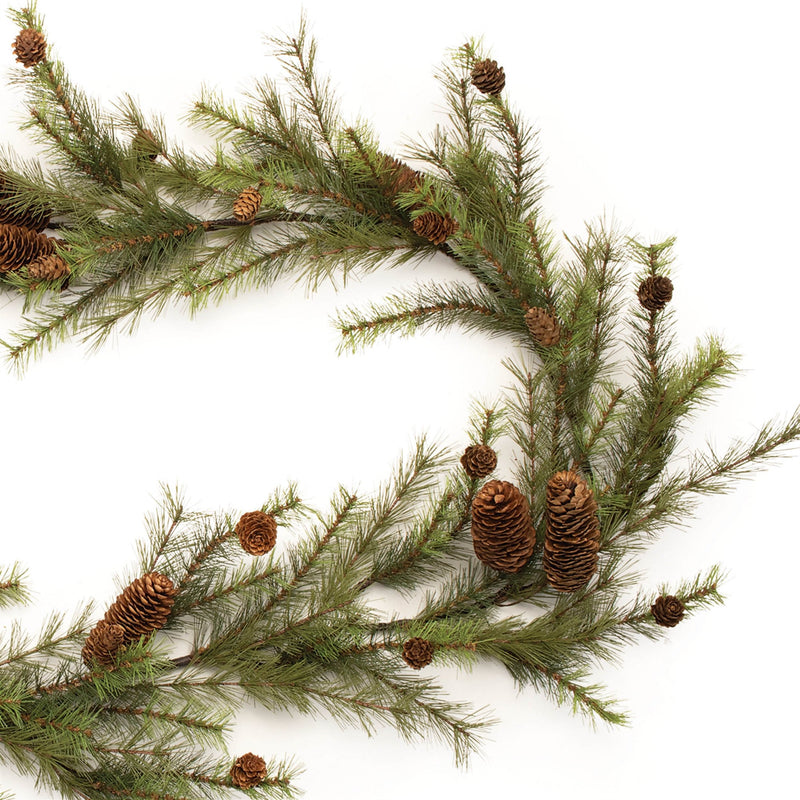 Melrose Pine and Pinecone Garland 6'L