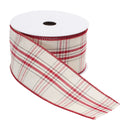 Melrose Plaid Cotton Ribbon (Set of 2)