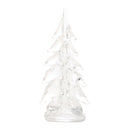 Melrose Clear Glass Pine Tree (Set of 2)