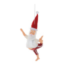 Melrose Santa Yoga Ornament – Set of 6