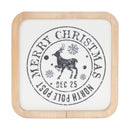 Melrose Holiday Mail Stamp Plaque (Set of 12)