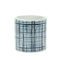 Melrose Criss Cross Pattern Planter Set of 2 Planter, Criss Cross, Dolomite