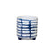 Melrose Tie-Dye Design Footed Planter Set of 2 Planter, Tie-Dye, Dolomite