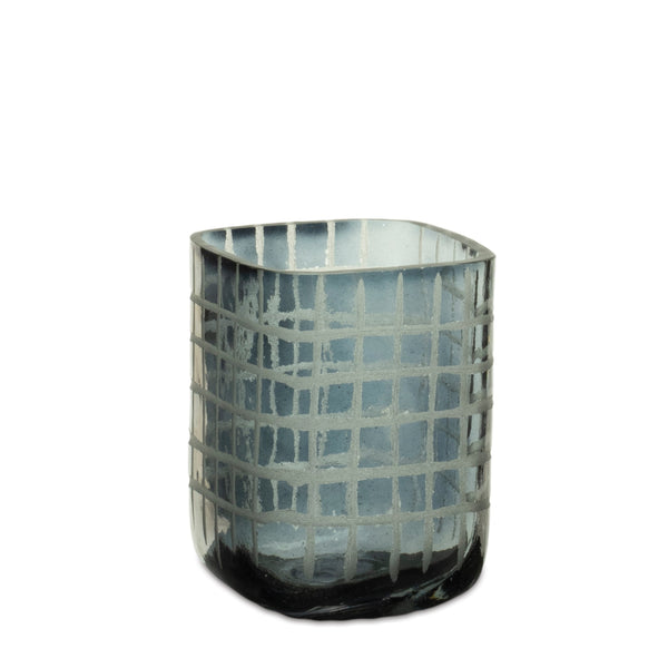 Melrose Etched Glass Candle Holder (Set of 4)
