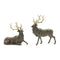 Melrose Elegant Resin Deer Set of 2