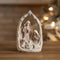 Melrose Holiday Nativity Scene Display 8"H