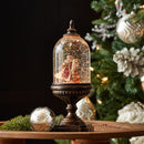 Melrose LED Snow Globe with Santa and Toy Bag 12.5"H