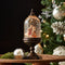 Melrose LED Snow Globe with Santa and Toy Bag 12.5"H