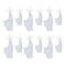 Melrose Iridescent Glass Angel Ornament (Set of 6)