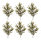Melrose Cedar and Pincone Spray (Set of 6)