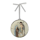 Melrose Holy Family Disc Ornament (Set of 12)