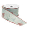 Melrose Christmas Tree Print Wired Ribbon (Set of 2)