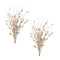 Melrose Beaded Iced Berry Spray (Set of 2)