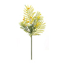 Melrose Mimosa Leaf Berry Spray (Set of 6)