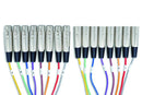 Hosa XLR-803 3m 8-Channel Balanced Snake, XLR3F to XLR3M