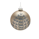 Melrose Champagne Glittered Ball Ornament (Set of 6)