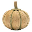 Melrose Carved Fir Wood Pumpkin Decor (Set of 2) Multicolor Farmhouse Fir Wood F