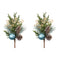 Melrose Pine Spray w/Ornament (Set of 2)
