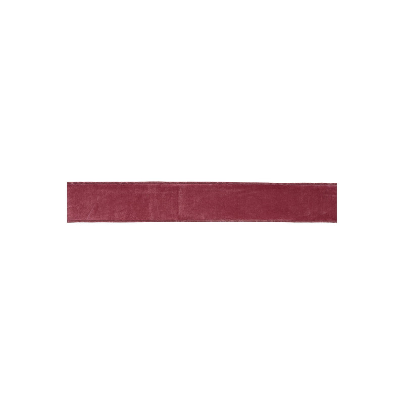 Melrose Mauve Red Wired Ribbon 2.5" x 10 Yds.