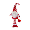 Melrose Plush Standing Holiday Elf Gnome Decor (Set of 2)