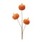 Melrose Plush Fall Pumpkin Spray (Set of 2)